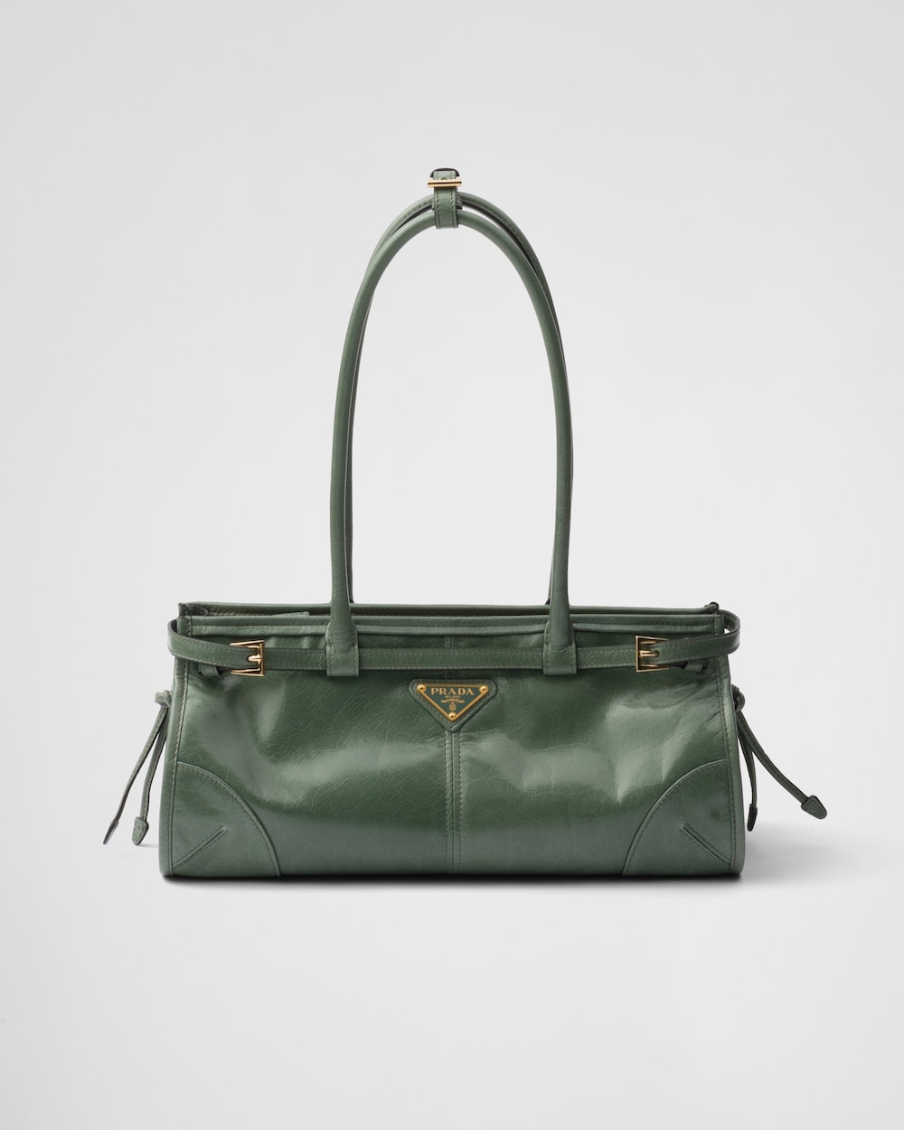 Prada Bonnie Medium Leather Handbag - Image 1